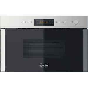 Micro-ondes encastrable Indesit : couleur acier inoxydable - MWI 5213 IX