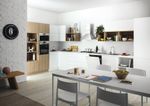 Indesit Four micro-ondes Encastrable MWI 5213 IX Stainless Steel Electronique 22 Micro-ondes + gril 750 Lifestyle perspective