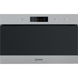 Micro-ondes encastrable Indesit : couleur acier inoxydable - MWI 6211 IX