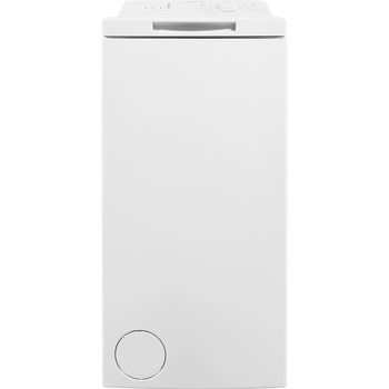 Indesit-Lave-linge-Pose-libre-BTW-A61053--FR--Blanc-Lave-linge-top-A----Frontal