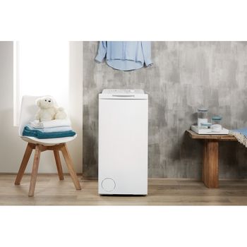 Indesit-Lave-linge-Pose-libre-BTW-A61053--FR--Blanc-Lave-linge-top-A----Lifestyle-frontal