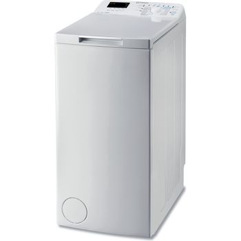 Indesit-Lave-linge-Pose-libre-BTW-D61053--FR--Blanc-Lave-linge-top-A----Perspective