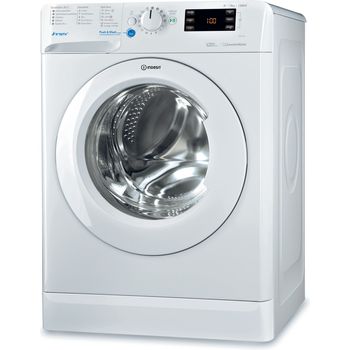 Indesit-Lave-linge-Pose-libre-BWE-91283X-W-FR-Blanc-Lave-linge-frontal-A----Perspective