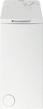 Indesit Lave-linge Pose-libre BTW L50300 FR/N Blanc Lave-linge top D Frontal