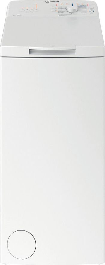 Indesit-Lave-linge-Pose-libre-BTW-L50300-FR-N-Blanc-Lave-linge-top-D-Frontal