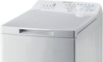 Indesit Lave-linge Pose-libre BTW L50300 FR/N Blanc Lave-linge top D Control panel