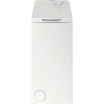 Indesit-Lave-linge-Pose-libre-BTW-L6230-FR-N-Blanc-Lave-linge-top-D-Frontal