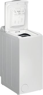 Indesit Lave-linge Pose-libre BTW S72200 FR/N Blanc Lave-linge top E Perspective open