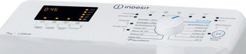 Indesit Lave-linge Pose-libre BTW S72200 FR/N Blanc Lave-linge top E Control panel