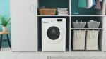 Indesit Lave-linge Pose-libre BWBE81484XWFR N Blanc Lave-linge frontal C Lifestyle frontal