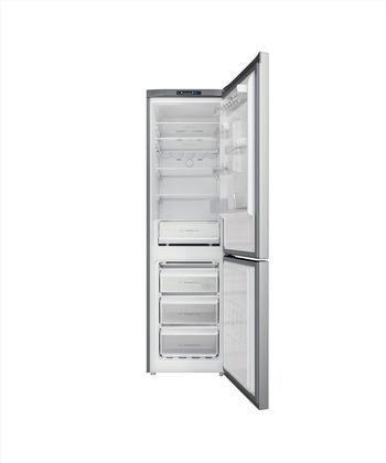 Indesit Combiné réfrigérateur congélateur Pose-libre INFC9 TI22X Inox 2 portes Frontal open