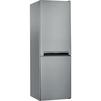 Indesit-Combine-refrigerateur-congelateur-Pose-libre-LI7-S1E-S-Argent-2-portes-Perspective