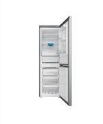 Indesit Combiné réfrigérateur congélateur Pose-libre INFC8 TT33X Inox 2 portes Frontal open