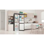 Indesit-Combine-refrigerateur-congelateur-Pose-libre-INFC8-TT33X-Inox-2-portes-Lifestyle-perspective-open