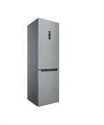 Indesit Combiné réfrigérateur congélateur Pose-libre INFC9 TO32X Inox 2 portes Perspective