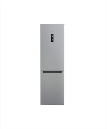 Indesit Combiné réfrigérateur congélateur Pose-libre INFC9 TO32X Inox 2 portes Frontal