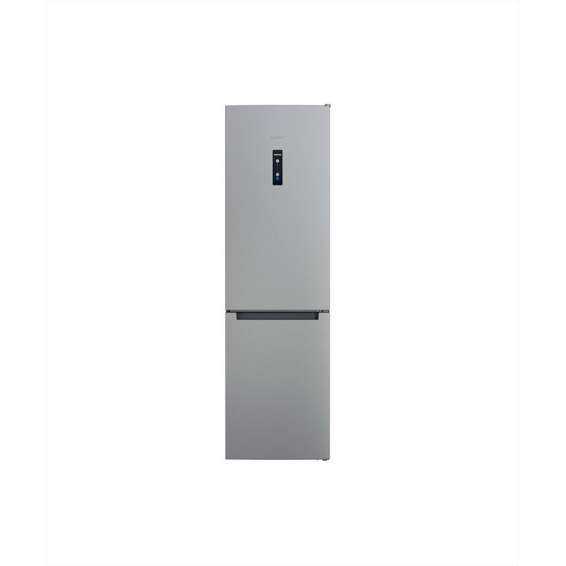 Indesit-Combine-refrigerateur-congelateur-Pose-libre-INFC9-TO32X-Inox-2-portes-Frontal