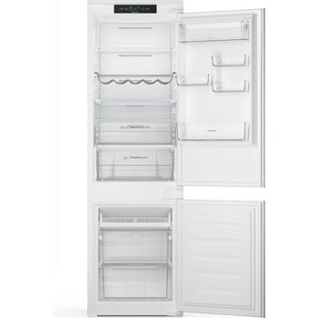 Indesit-Combine-refrigerateur-congelateur-Encastrable-INC18-T332-Blanc-2-portes-Frontal-open