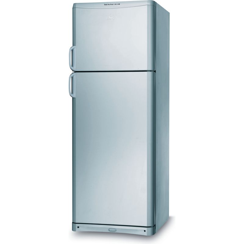 Indesit-Combine-refrigerateur-congelateur-Pose-libre-TAAN-6-FNF-S-Argent-2-portes-Perspective