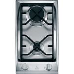 Indesit-Table-de-cuisson-DP-2GS--IX--Inox-GAS-Frontal