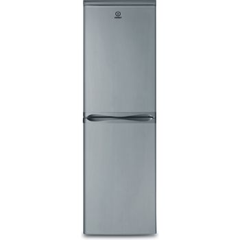 Indesit-Combine-refrigerateur-congelateur-Pose-libre-CAA-55-NX-Inox-2-portes-Frontal