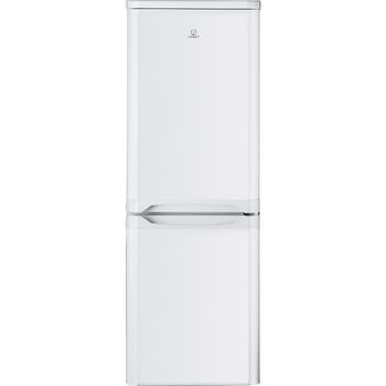 Indesit-Combine-refrigerateur-congelateur-Pose-libre-NCAA-55-Blanc-2-portes-Frontal