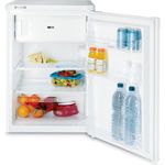 Indesit-Refrigerateur-Pose-libre-TFAA-10-Blanc-Frontal-open
