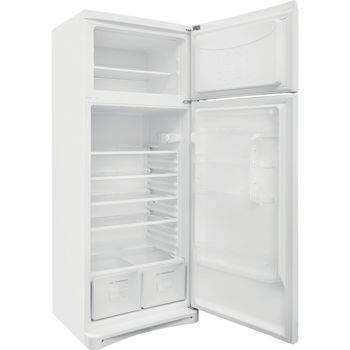 Indesit-Combine-refrigerateur-congelateur-Pose-libre-TAA-5-Blanc-2-portes-Perspective-open