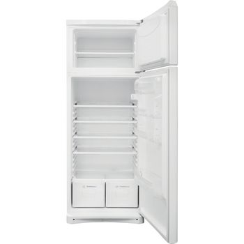 Indesit-Combine-refrigerateur-congelateur-Pose-libre-TAA-5-Blanc-2-portes-Frontal-open