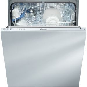 Lave-vaisselle intégrable Indesit : Standard 60cm, couleur blanche - DIF 14B1 EU