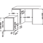 Indesit-Lave-vaisselle-Encastrable-DIF-14B1-EU-Tout-integrable-A-Technical-drawing