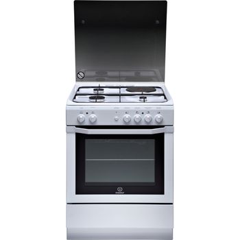 Indesit-Cuisiniere-I6MSCAG-W--FR-Blanc-Frontal