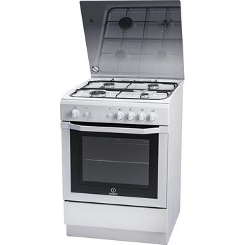 Indesit-Cuisiniere-I6GGC2G-W--FR-Blanc-Perspective