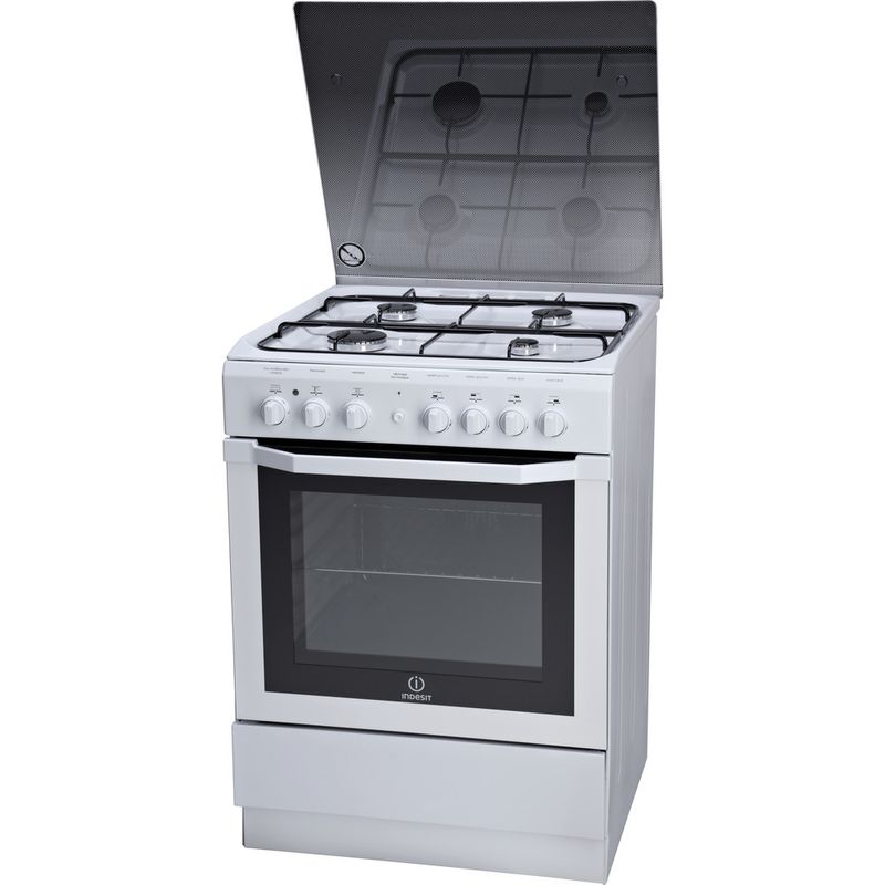 Indesit-Cuisiniere-I6G6C1AG-W--FR-Blanc-Perspective