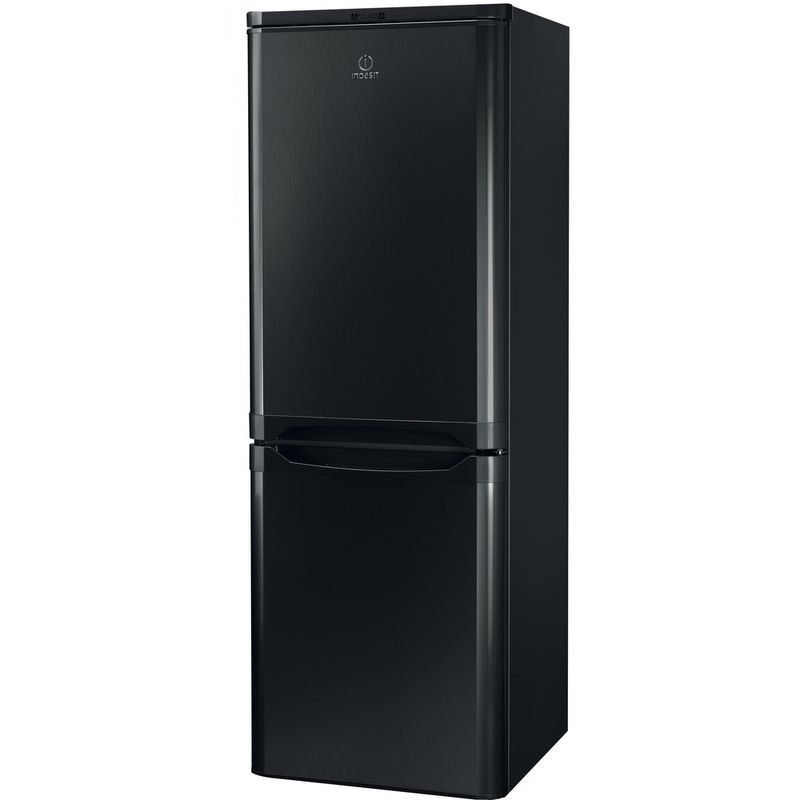 Indesit-Combine-refrigerateur-congelateur-Pose-libre-NCAA-55-K-Noir-2-portes-Perspective