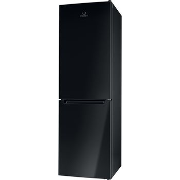 Indesit-Combine-refrigerateur-congelateur-Pose-libre-LI80-FF1-K-Noir-2-portes-Perspective