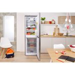 Indesit-Combine-refrigerateur-congelateur-Pose-libre-LI7-FF2-S-B-Argent-2-portes-Lifestyle-frontal-open