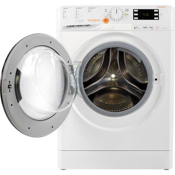 Indesit-Lavante-sechante-Pose-libre-XWDE-1071481XWKKK-EU-Blanc-Lave-linge-frontal-Frontal-open