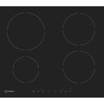 Indesit-Table-de-cuisson-IVIA-640-C-Noir-Induction-vitroceramic-Frontal