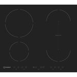 Indesit-Table-de-cuisson-IVID-641-B-C-Noir-Induction-vitroceramic-Frontal