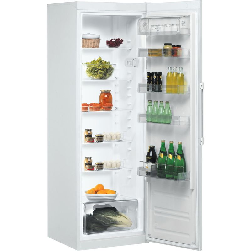 Indesit-Refrigerateur-Pose-libre-SI8-1Q-WD-Blanc-Perspective-open