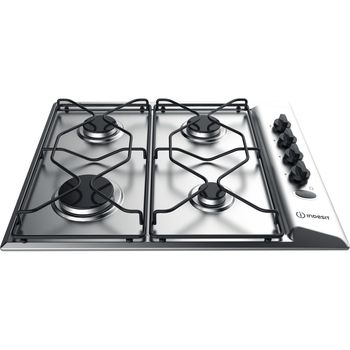 Indesit-Table-de-cuisson-PAA-642-IX-I-WE-Inox-GAS-Frontal-top-down