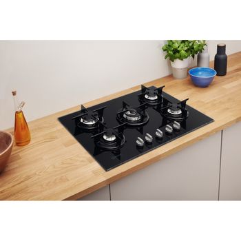 Indesit-Table-de-cuisson-PR-752-W-I-BK--Noir-GAS-Lifestyle-perspective