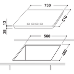 Indesit-Table-de-cuisson-THA-752-IX-I-Inox-GAS-Technical-drawing