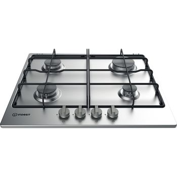 Indesit-Table-de-cuisson-THP-642-IX-I-Inox-GAS-Frontal-top-down