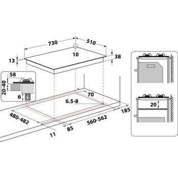 Indesit-Table-de-cuisson-THP-752-IX-I-Inox-GAS-Technical-drawing