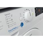 Indesit-Lave-linge-Pose-libre-BWE-61252-W-FR-Blanc-Lave-linge-frontal-A---Control-panel