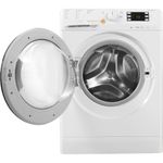 Indesit-Lavante-sechante-Pose-libre-XWDE-961480X-W-FR-Blanc-Lave-linge-frontal-Frontal-open