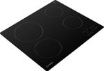 Indesit Table de cuisson RI 161 C Noir Radiant vitroceramic Perspective