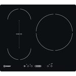 Indesit-Table-de-cuisson-IVIS-631-BL-F-Noir-Induction-vitroceramic-Frontal
